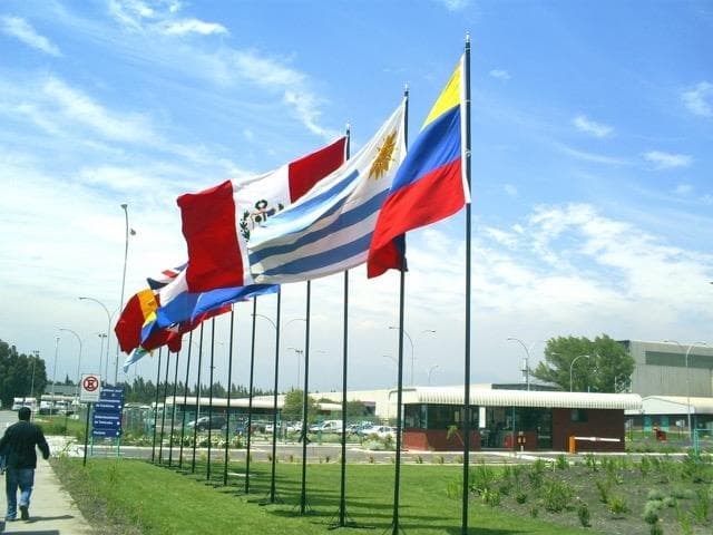 Foto 1 Banderas institucionales